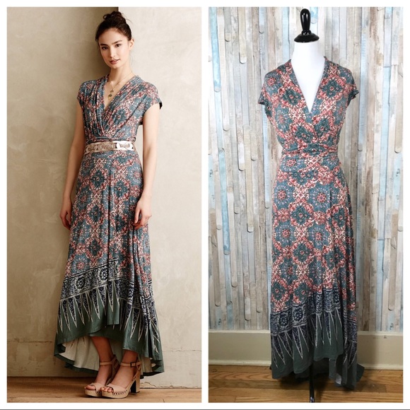 Maeve Knit Desert Star Maxi Dress 